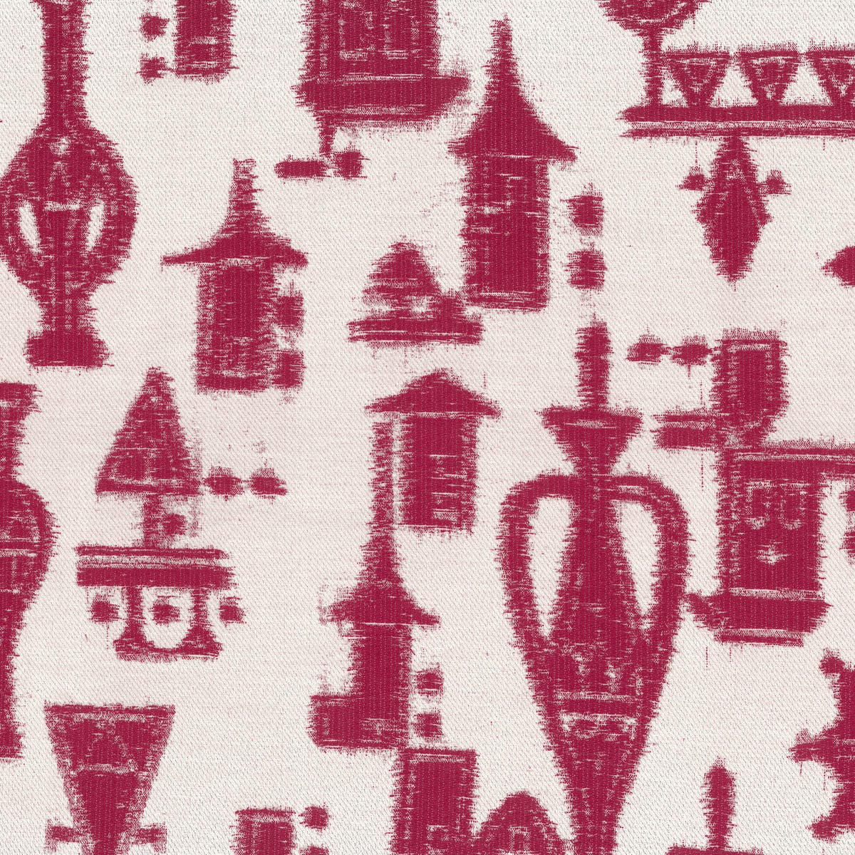 Rubelli Secret Venus fabric - Rosso