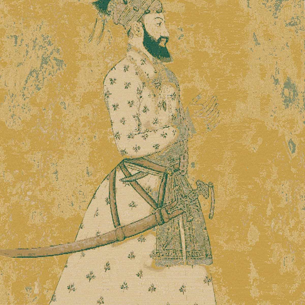 Rubelli Maharajah fabric - Saffron
