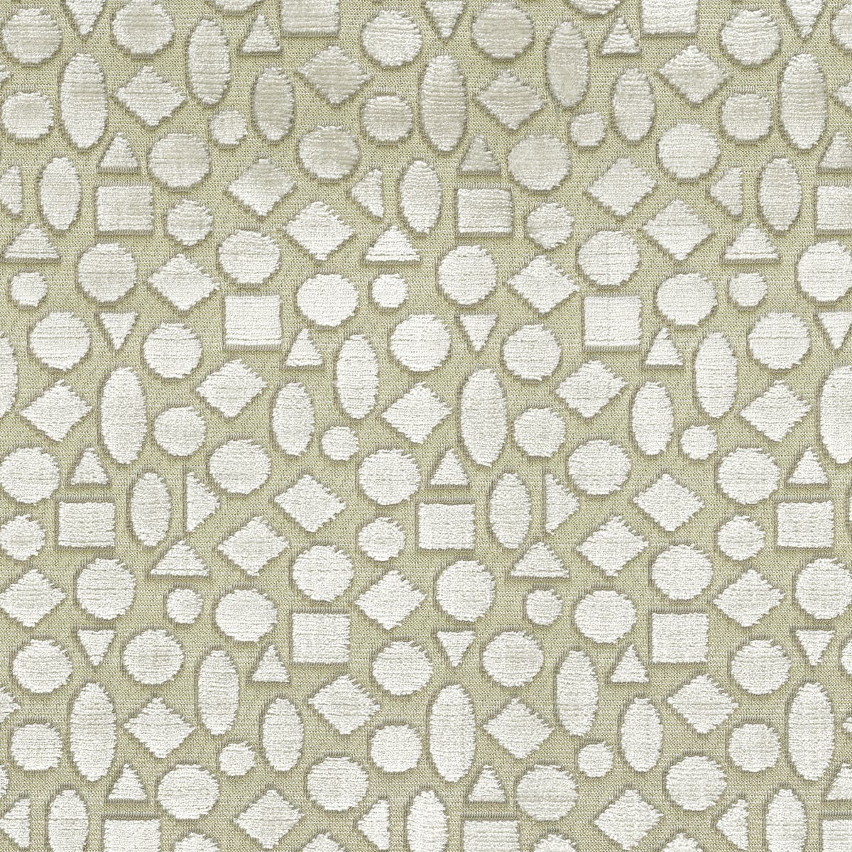 Rubelli Velvet Jewel fabric - Salt