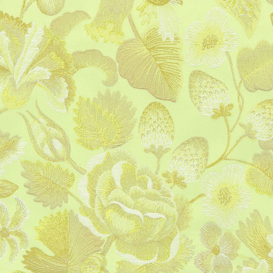 Rubelli Royal Botanica fabric - Lime