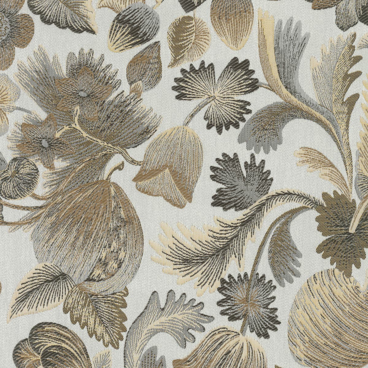 Rubelli Royal Botanica fabric - Sabbia