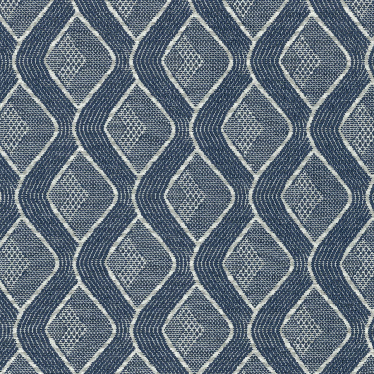 Rubelli Onda fabric - Blu