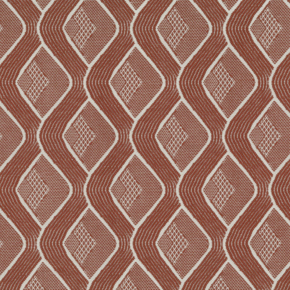 Rubelli Onda fabric - Mattone