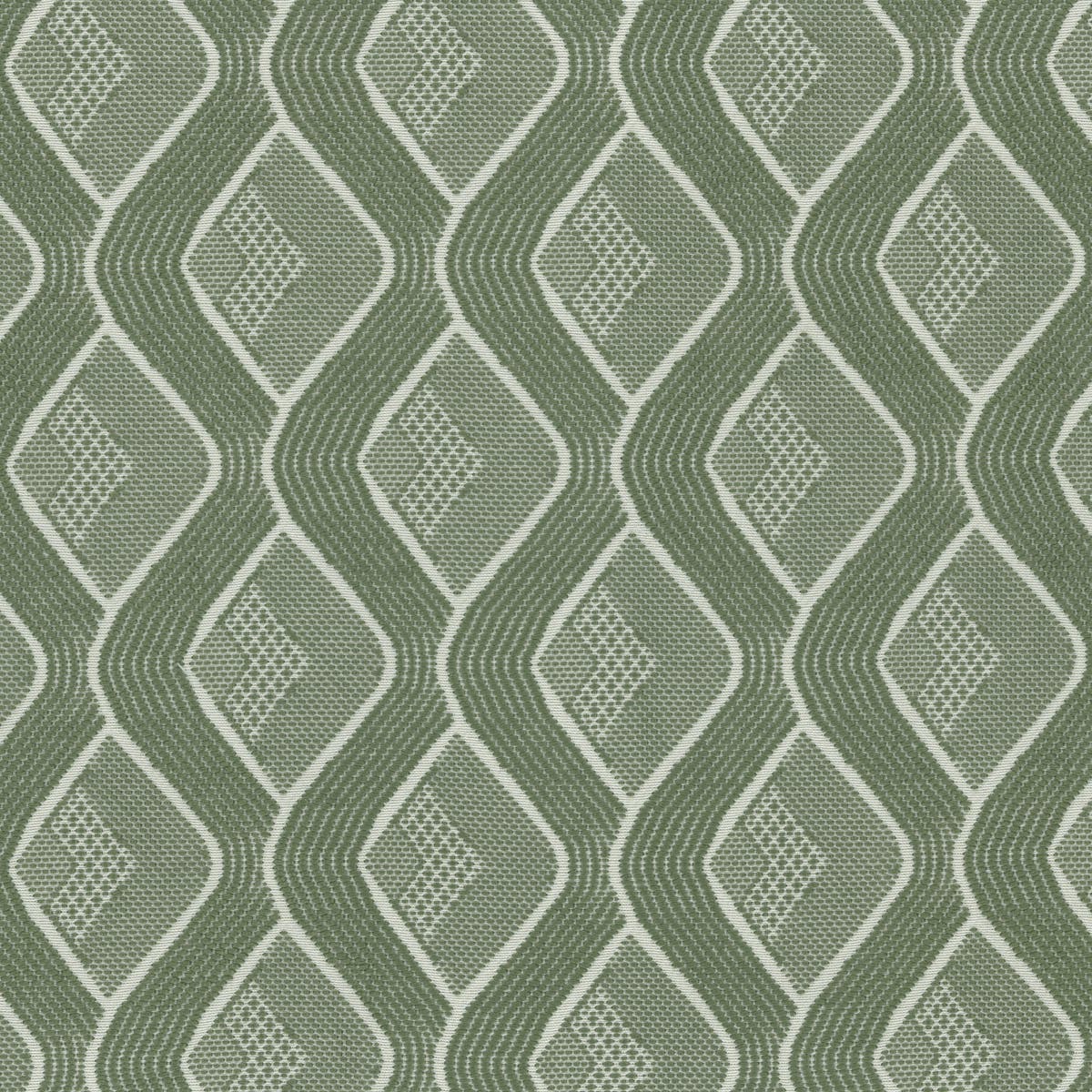 Rubelli Onda fabric - Verde