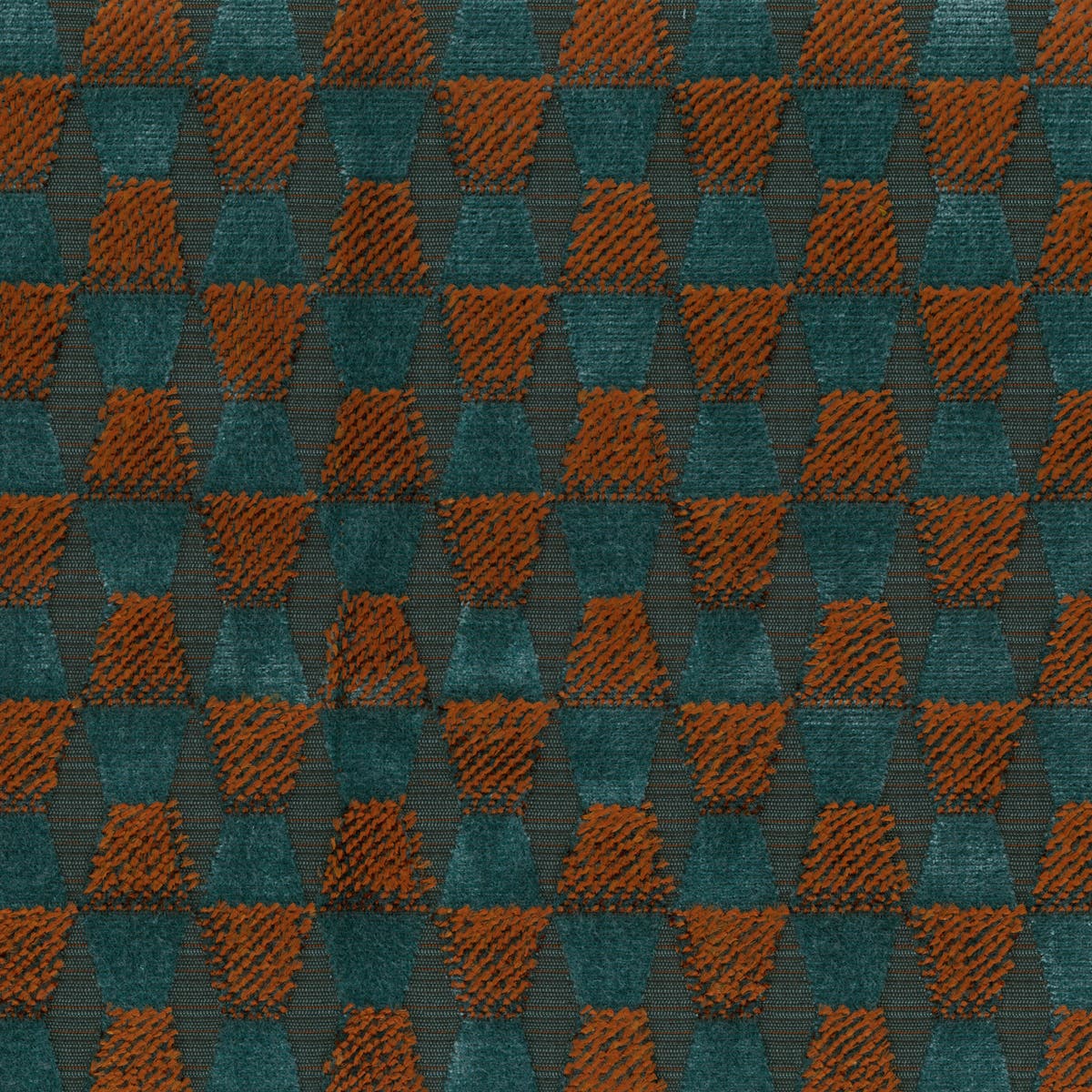 Rubelli Fortunato fabric - Acqua - ruggine
