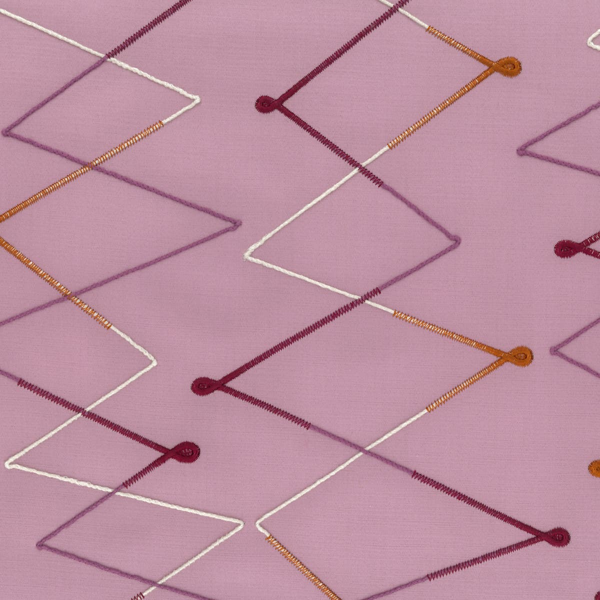 Rubelli Zigzag fabric - Lilla
