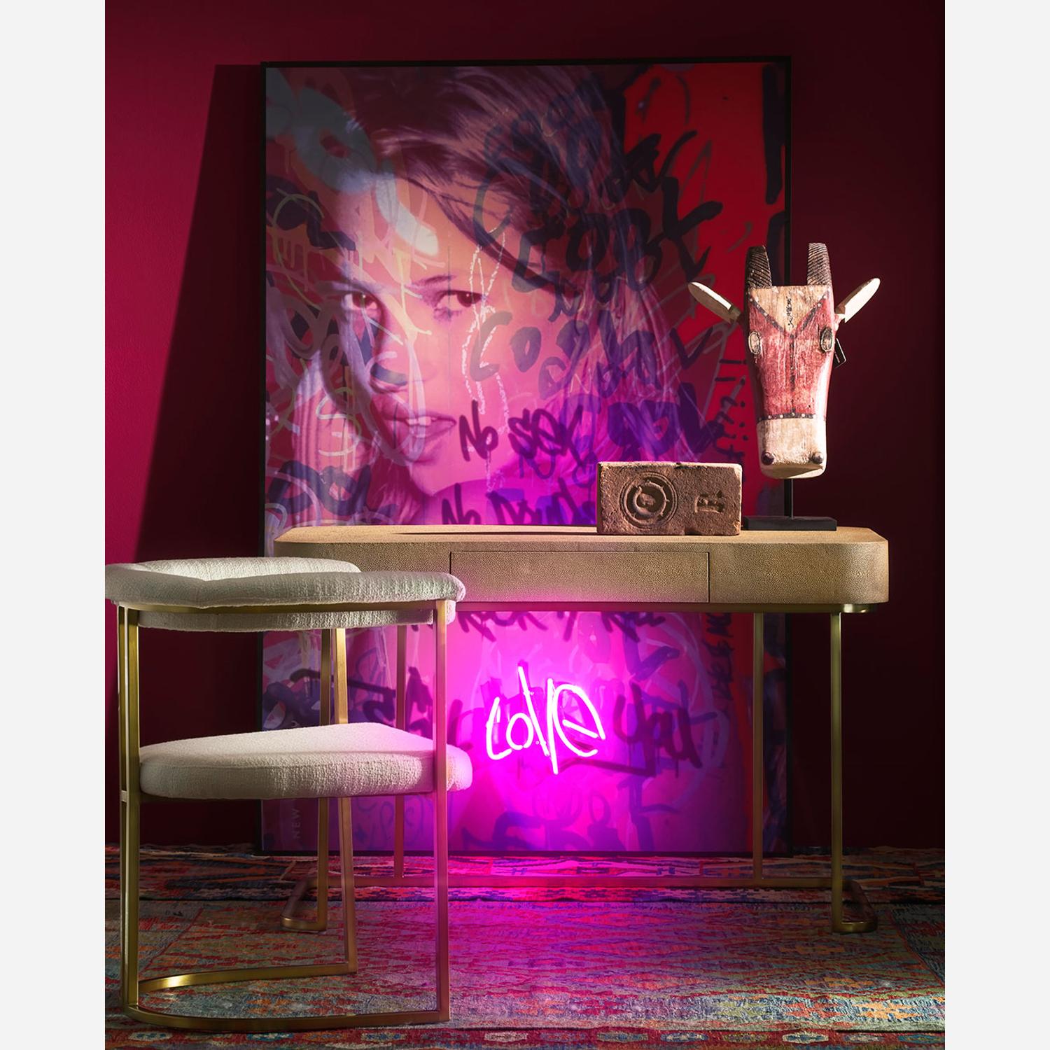 Andrew Martin Jacques Desk Taupe lifestyle