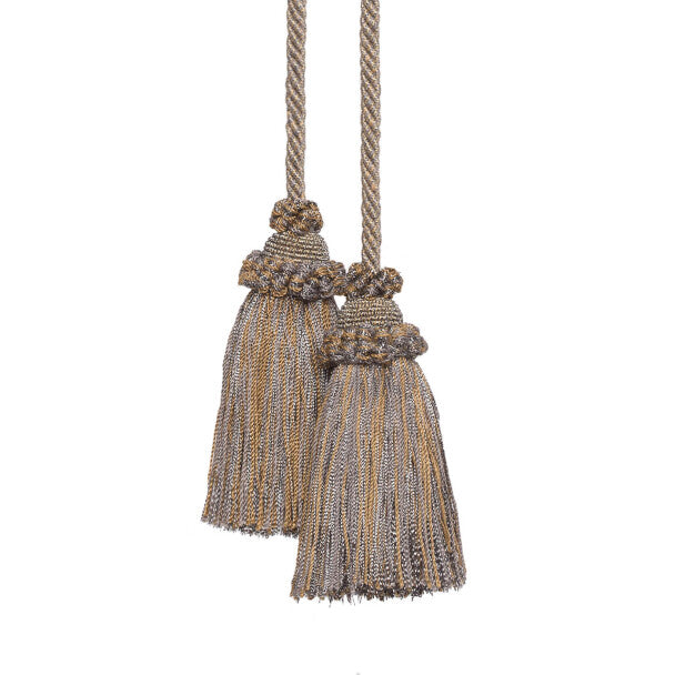 Annecy Chair Tassel - Metallic Antique Silver