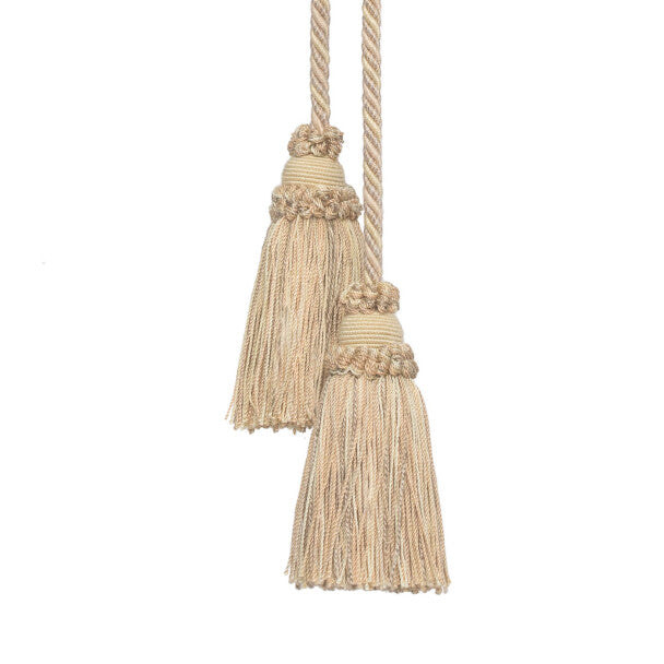 Annecy Chair Tassel - Cream / Pale Grey