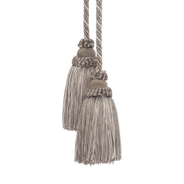 Annecy Chair Tassel - Light Grey / Silver