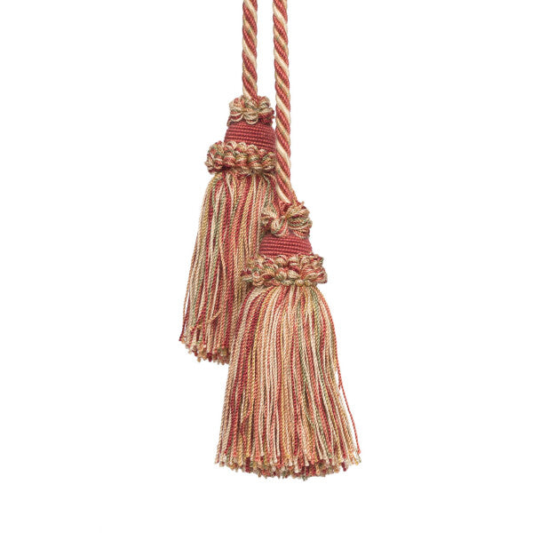 Annecy Chair Tassel - Pink / Shades Of Cream