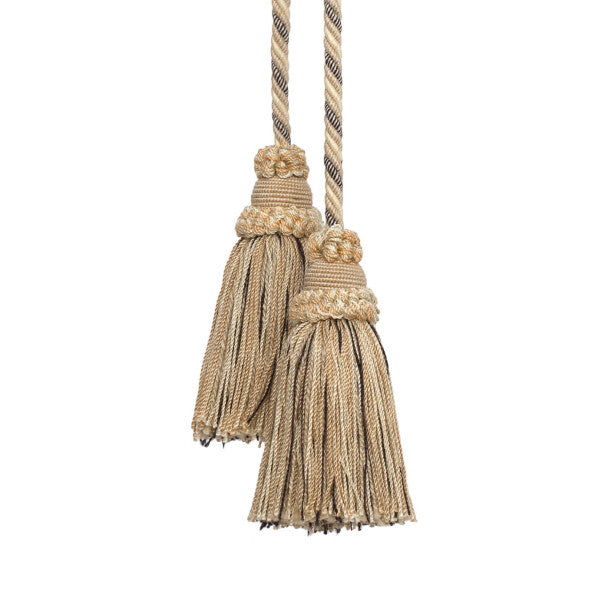 Annecy Chair Tassel - Ivory / Cream / Black