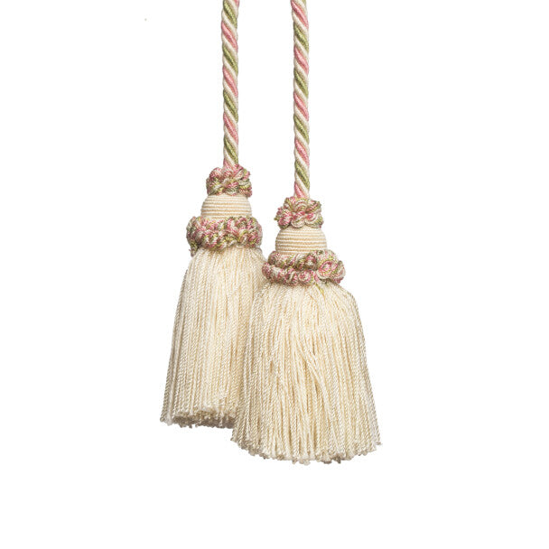 Annecy Chair Tassel - Ivory / Rose / Celadon