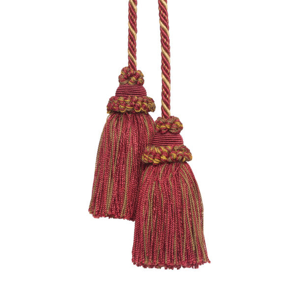 Annecy Chair Tassel - Red / Gold