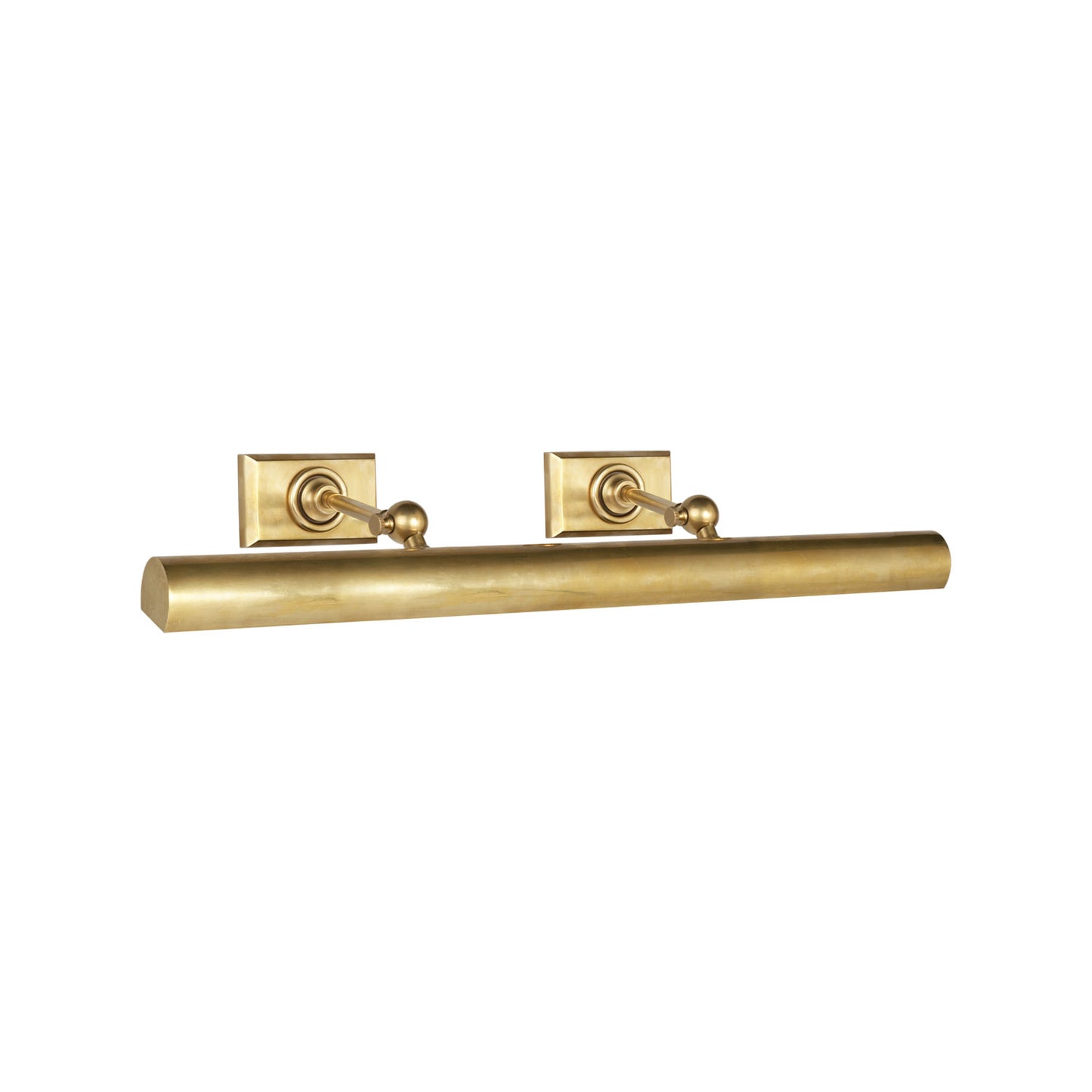 Andrew Martin | Cabinet Maker's Double Picture Light Brass