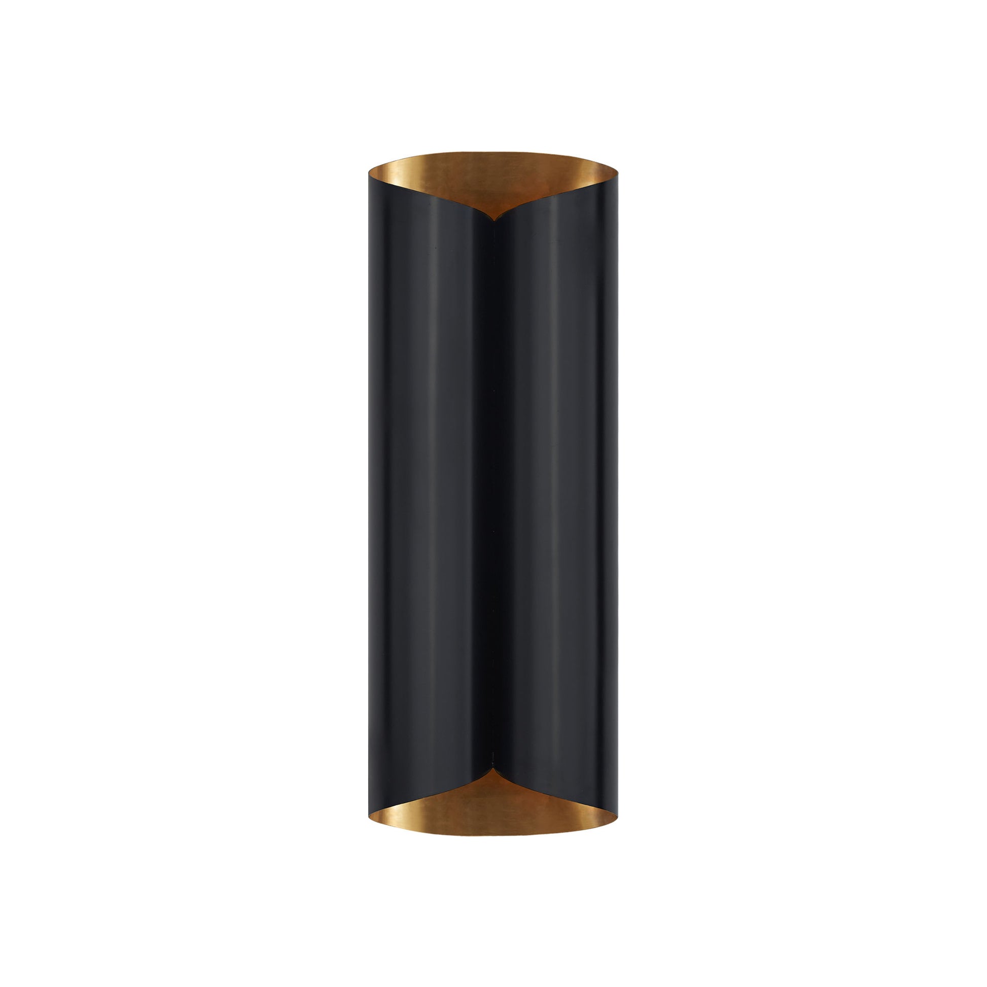 Selfoss Tall Wall Light Black