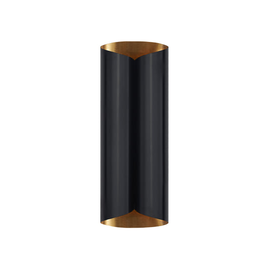 Selfoss Tall Wall Light Black