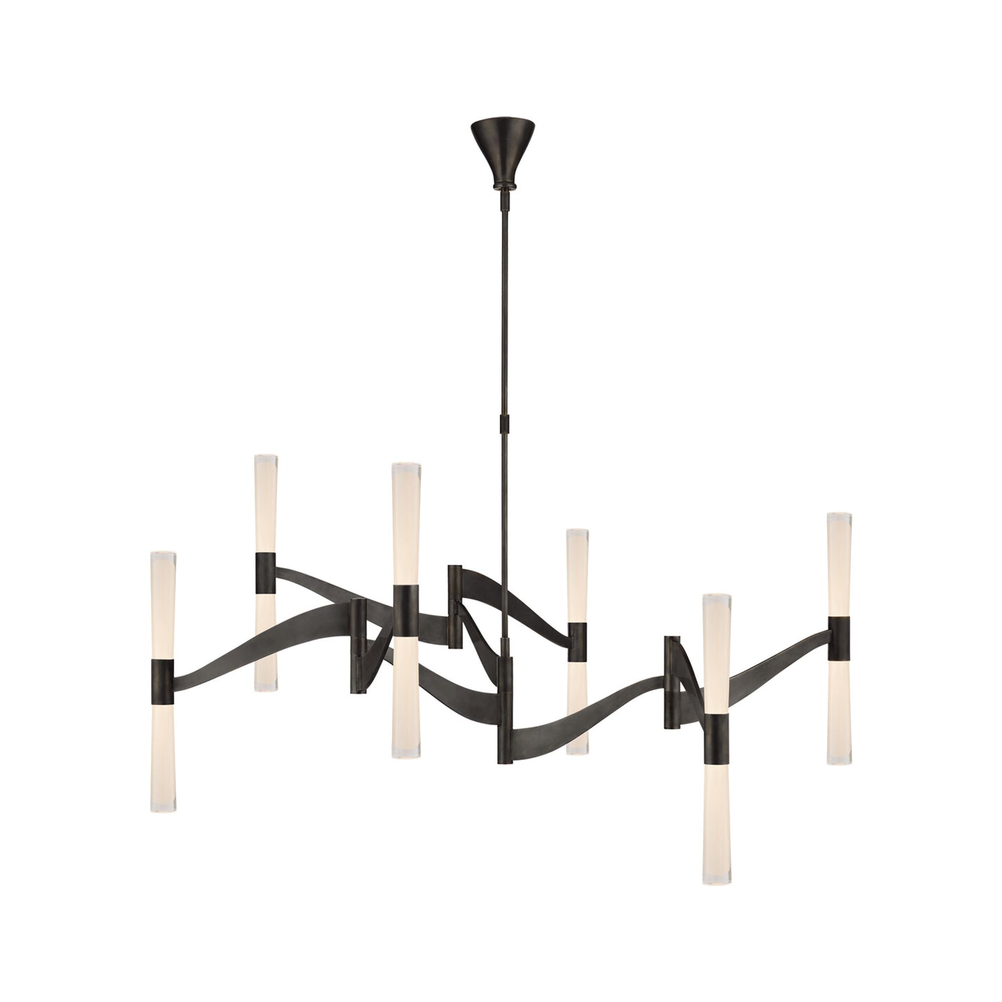 Brenta Grande Chandelier in Bronze