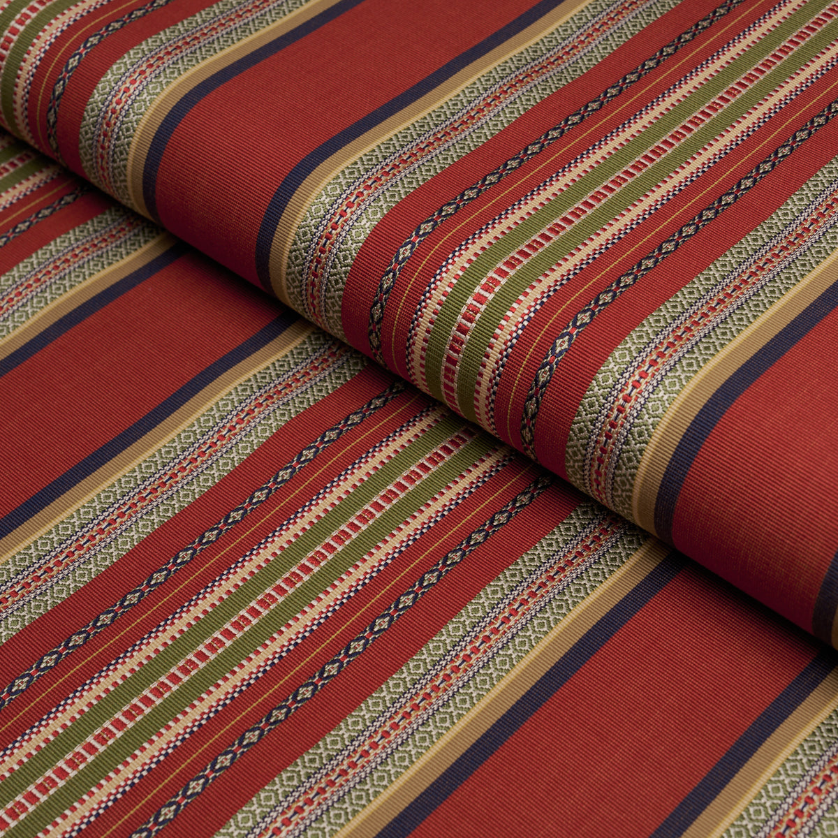 Schumacher | Wellington Stripe fabric - 3322023