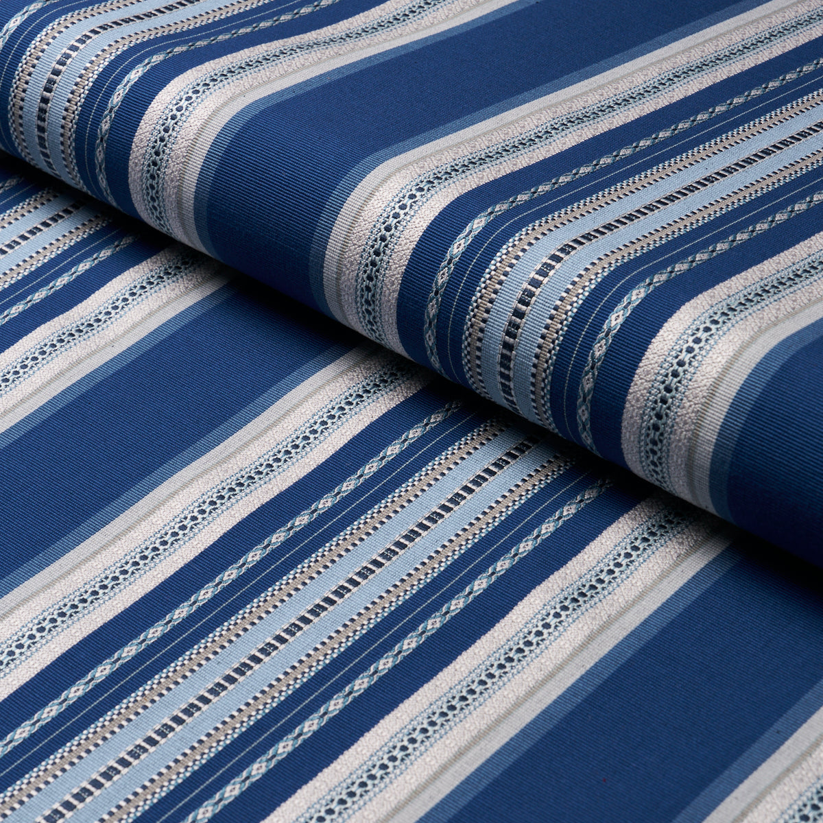 Schumacher | Wellington Stripe fabric - 3322024