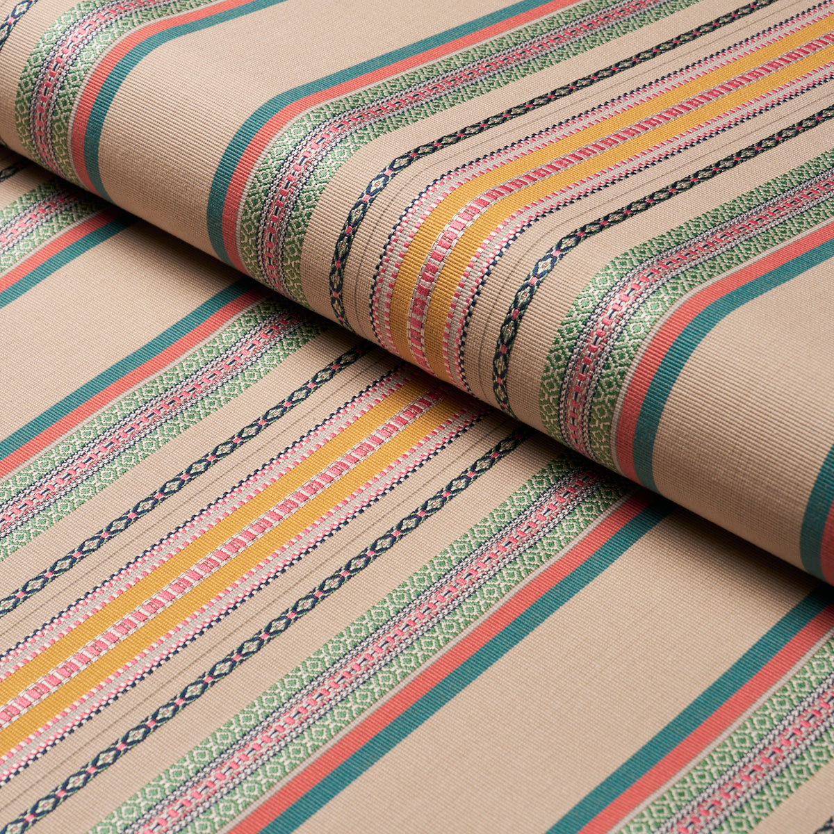 Schumacher | Wellington Stripe fabric - 3322026