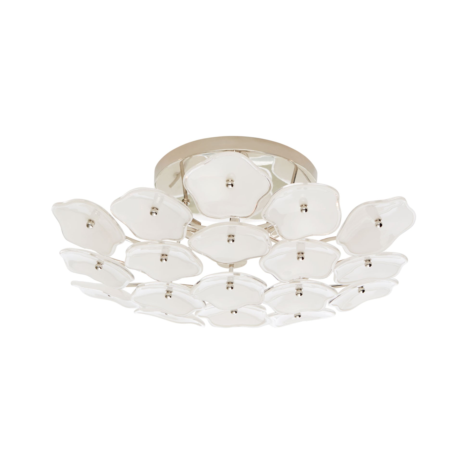 Leighton Ceiling Light in Nickel