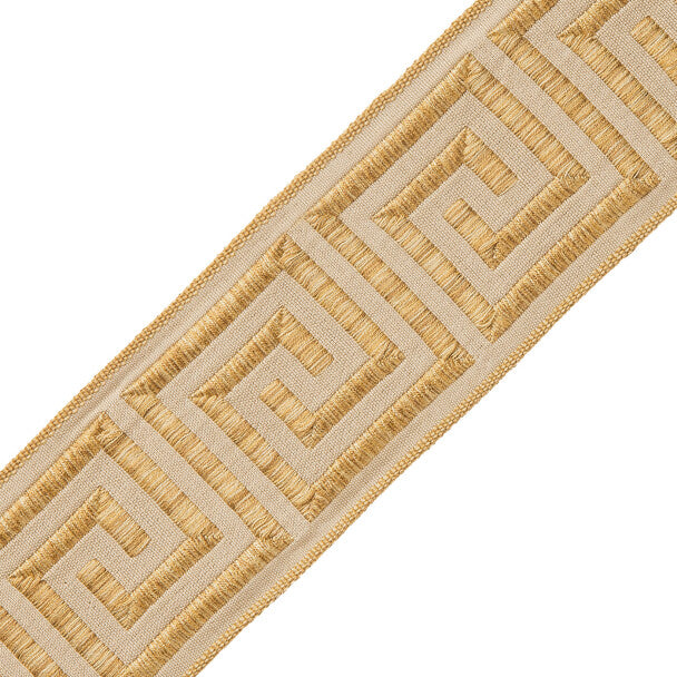 2.75" Aristotle Greek Key - Golden Strie