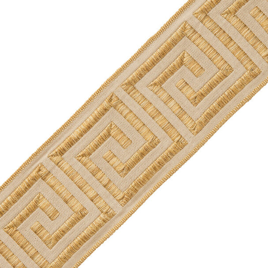 2.75" Aristotle Greek Key - Golden Strie