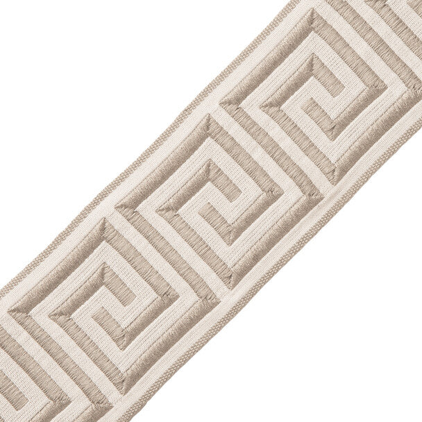 2.75" Aristotle Greek Key - Mourning Dove
