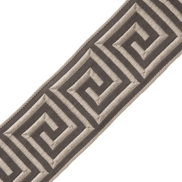 2.75" Aristotle Greek Key - Flint