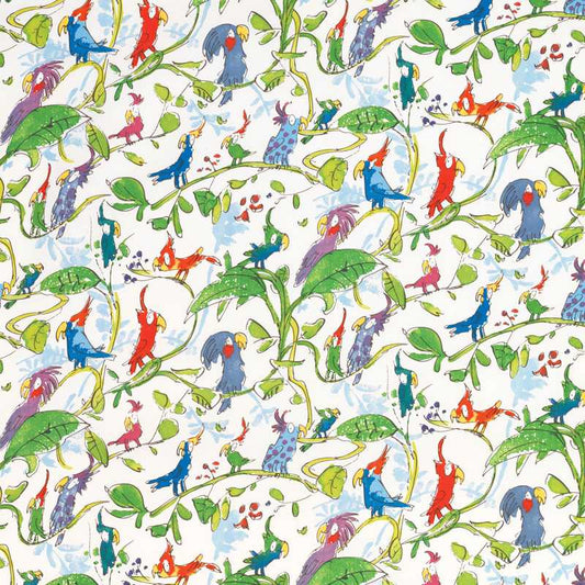 Osborne & Little | Cockatoos fabric - F6050-01