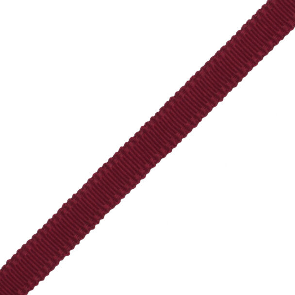 9/16" Cambridge Strie Braid - Cranberry