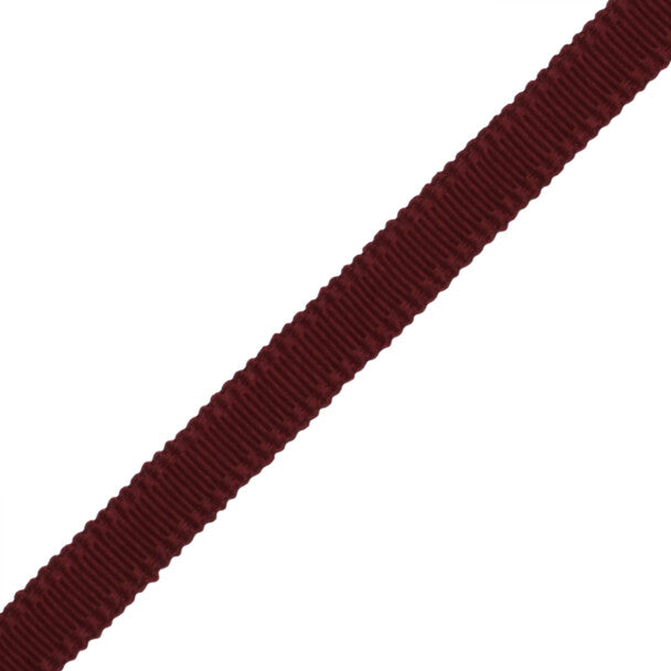 9/16" Cambridge Strie Braid - Bordeaux