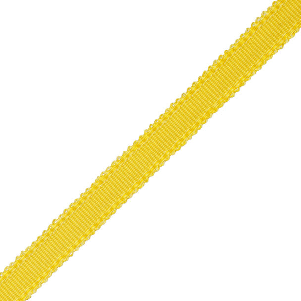 9/16" Cambridge Strie Braid - Citron