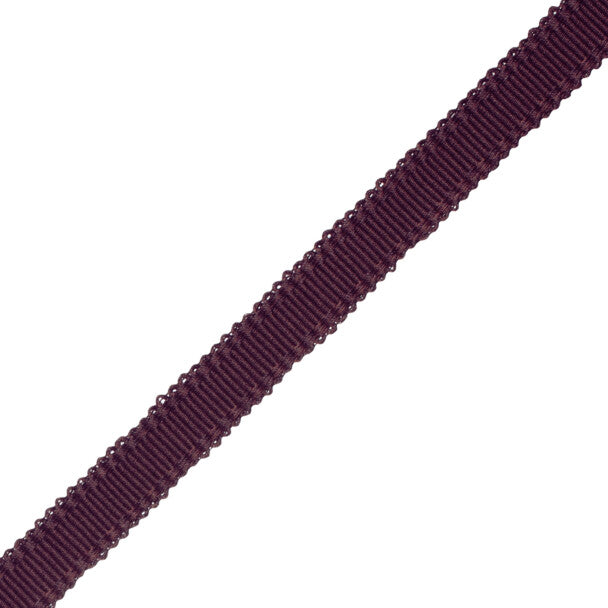 9/16" Cambridge Strie Braid - Eggplant