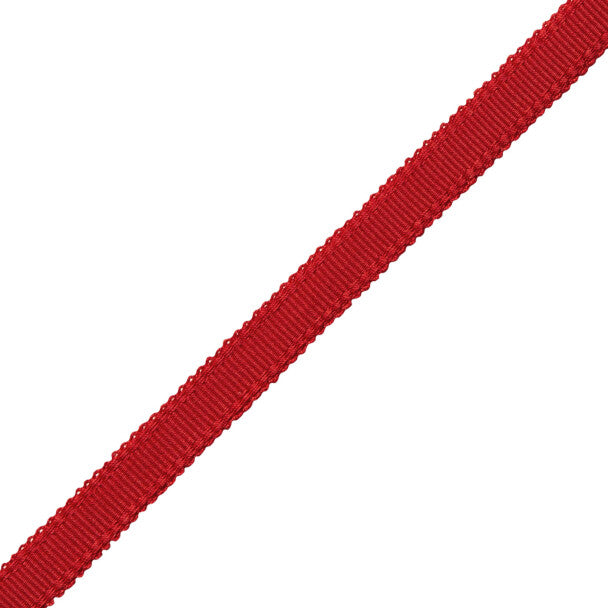 9/16" Cambridge Strie Braid - Crimson Red