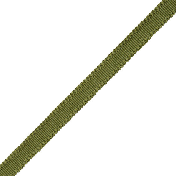 9/16" Cambridge Strie Braid - Basil