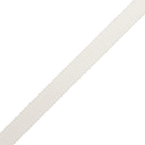 9/16" Cambridge Strie Braid - Chalk White