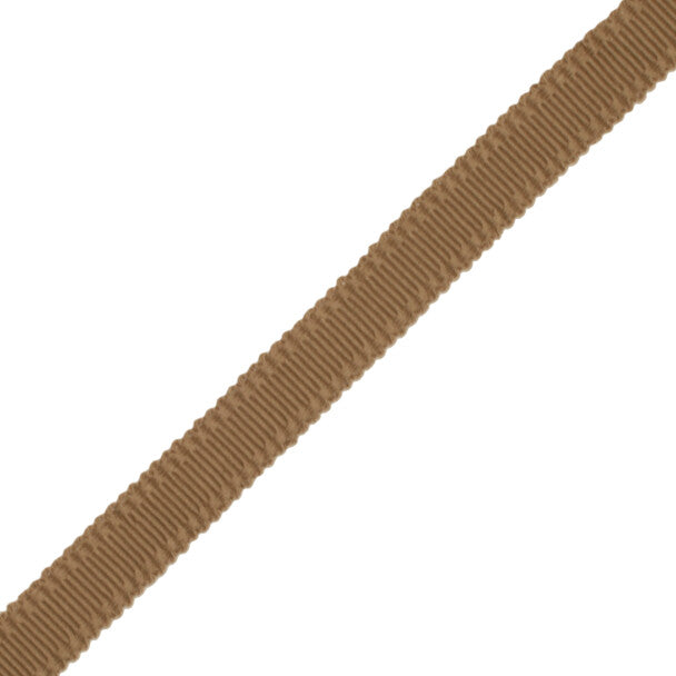 9/16" Cambridge Strie Braid - Cafe Au Lait