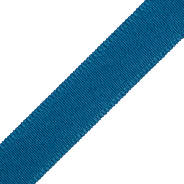 1.5" Cambridge Strie Braid - Mykonos Blue