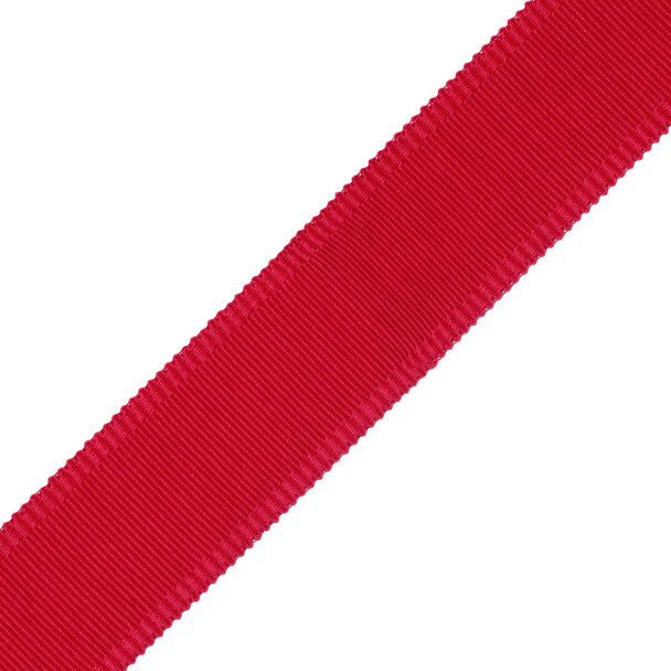 1.5" Cambridge Strie Braid - Scarlet