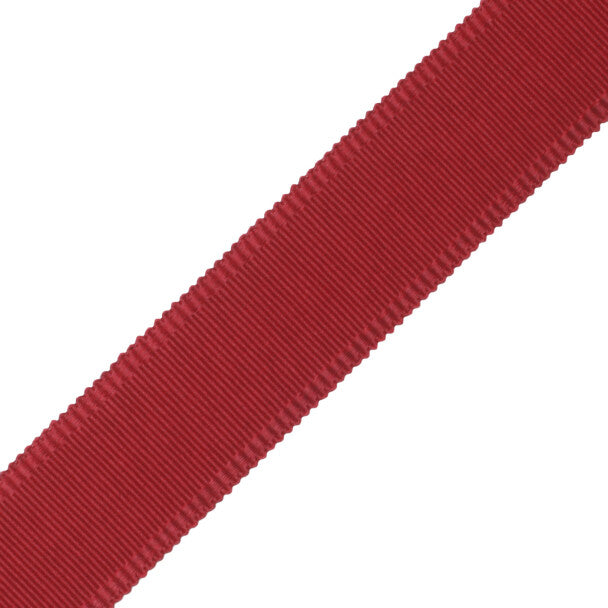 1.5" Cambridge Strie Braid - Vermillion