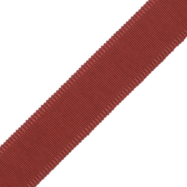 1.5" Cambridge Strie Braid - Pompeian Red