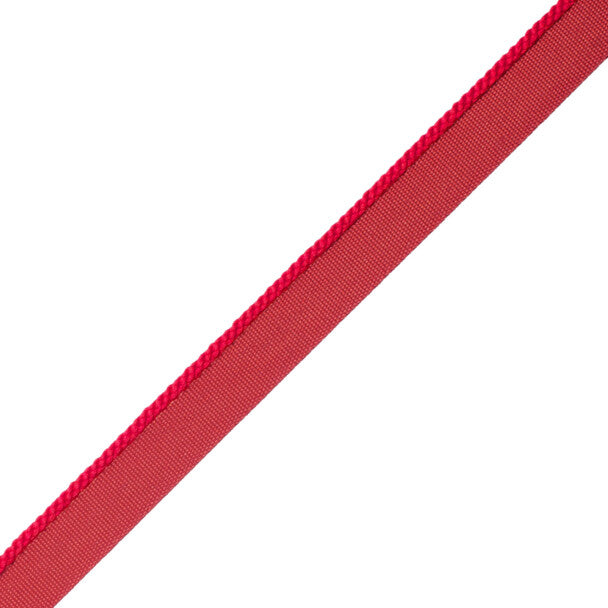 1/8" Cambridge Cord with Tape - Raspberry