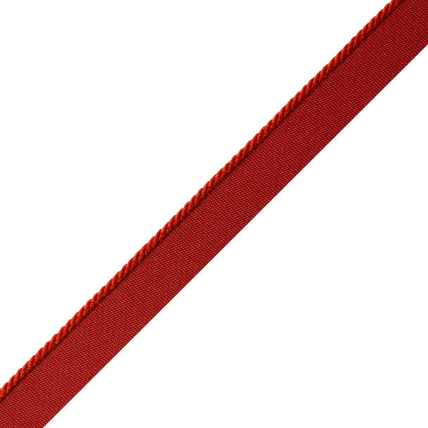 1/8" Cambridge Cord with Tape - Crimson Red