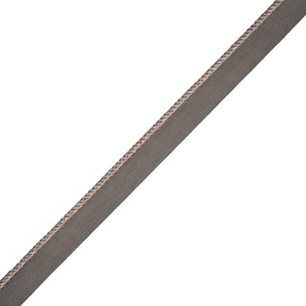 1/8" Cambridge Cord with Tape - Mouse Grey