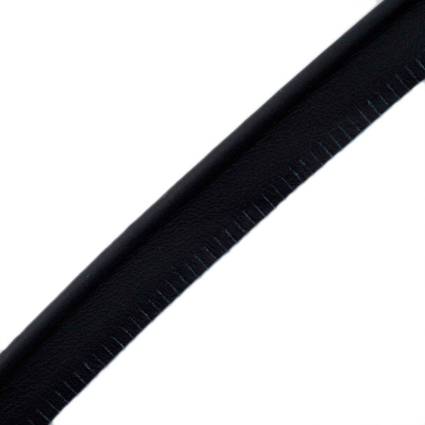 5/32" Leather Piping - Blue Black