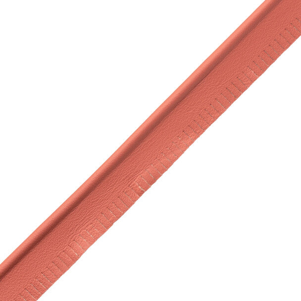 5/32" Leather Piping - Coral