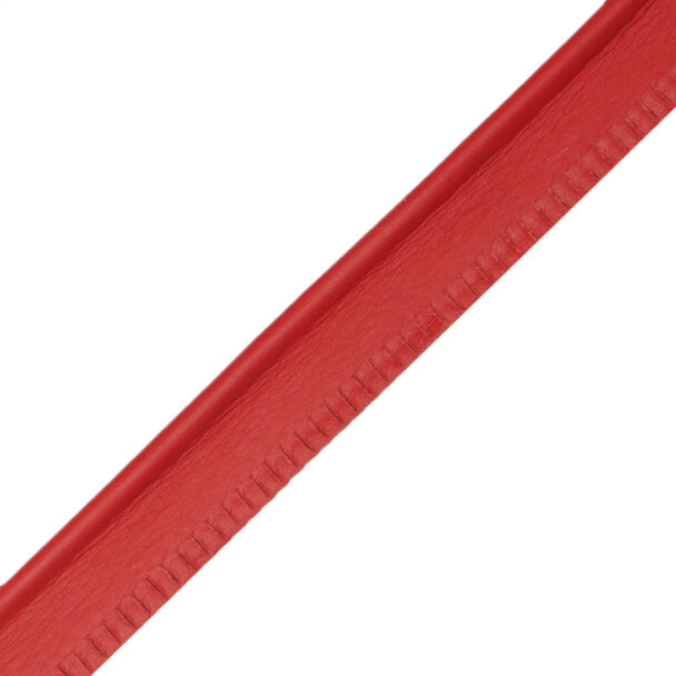 5/32" Leather Piping - Tomato Red