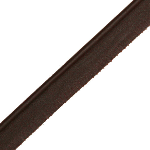 5/32" Leather Piping - Black Bean